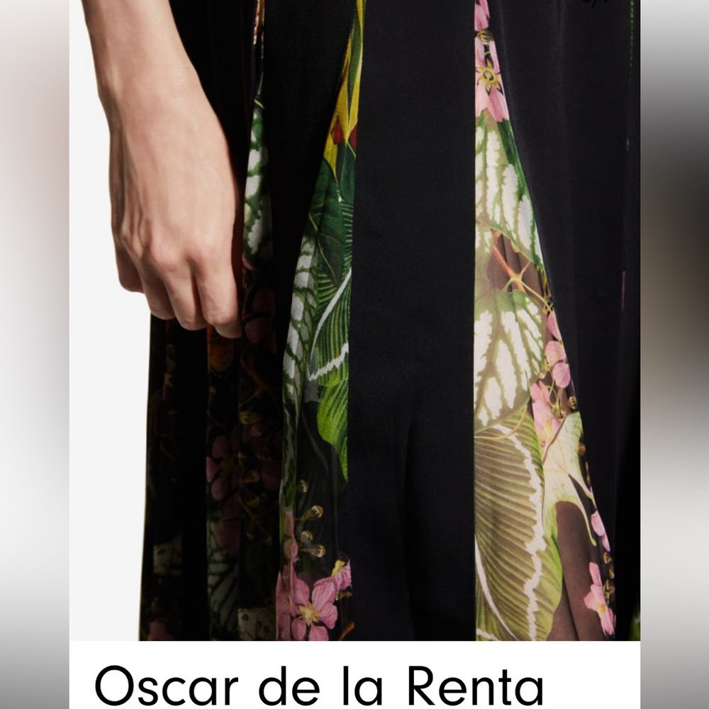 Oscar de la Renta cady dress size 10 NWT - Picture 5 of 8